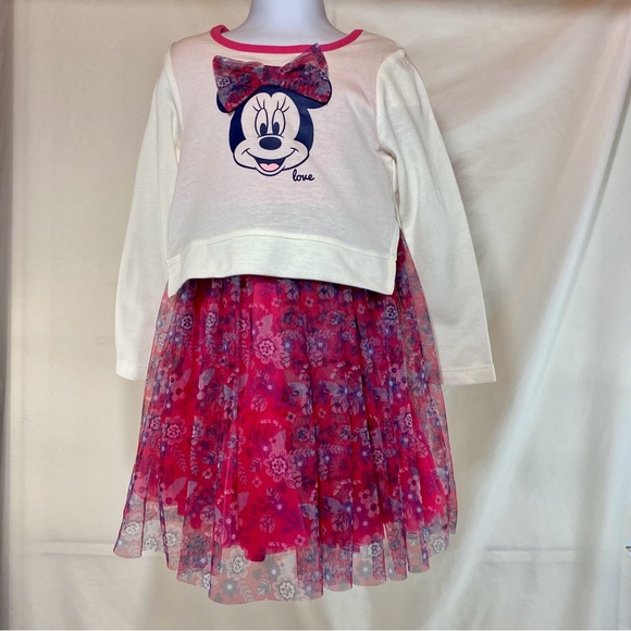 Disney Minnie Mouse Girls' Tutu Dress - Picture 6 of 13